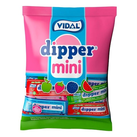 Vidal Dipper Mini toffeesekoitus 275g