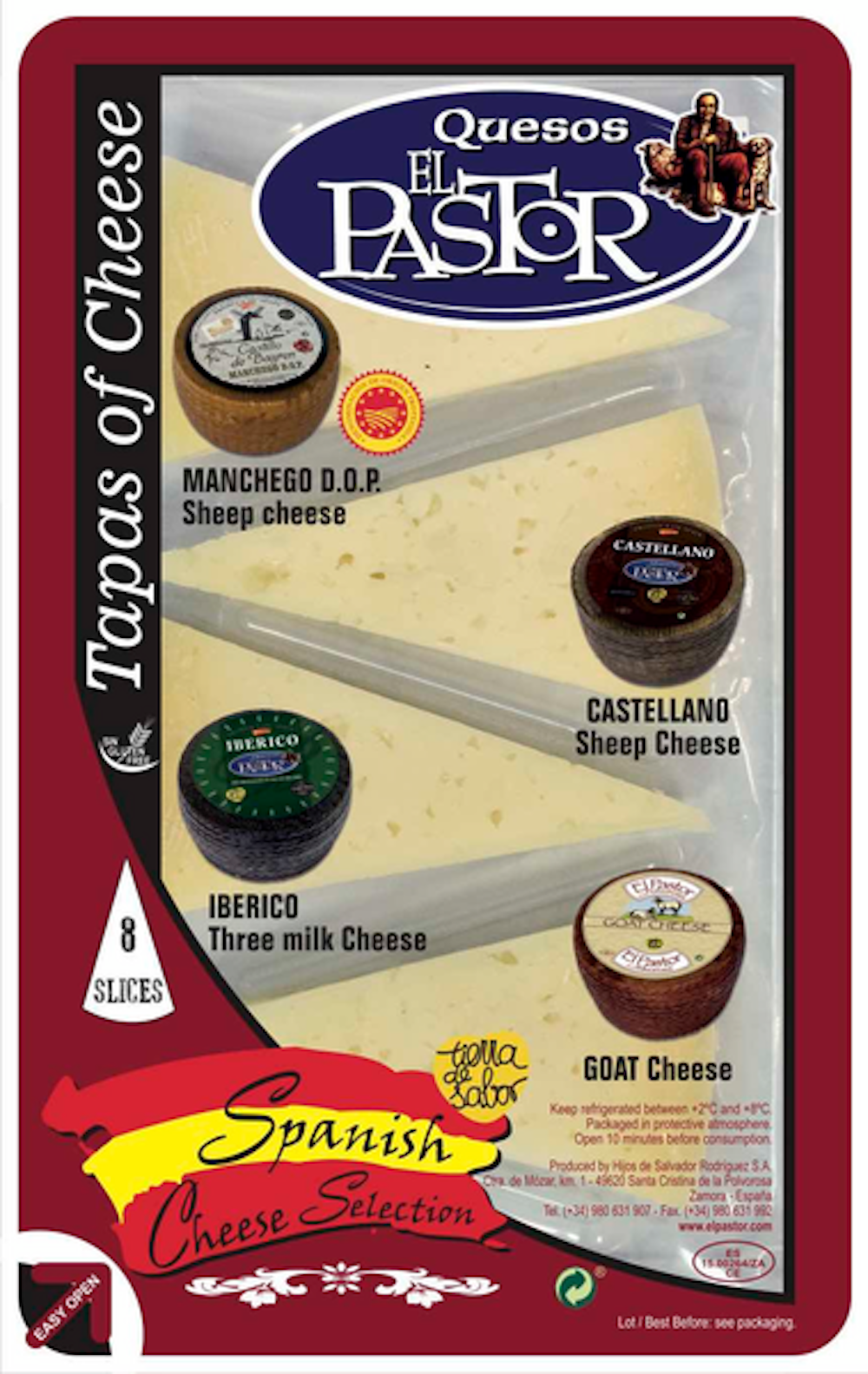 Espanjalainen tapas juustolajitelma 180g — HoReCa-tukku Kespro