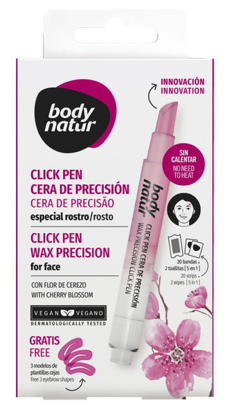 Body Natur Click Pen Ihokarvanpoistovaha kasvoille