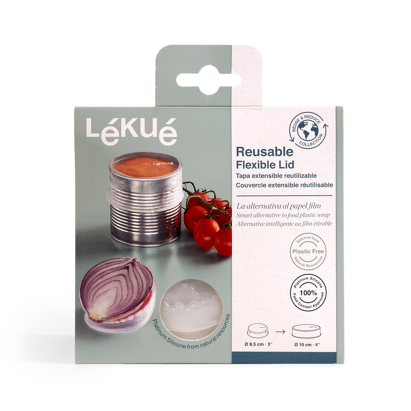 Lekue silikonikansi venyvä 8,5cm 2kpl