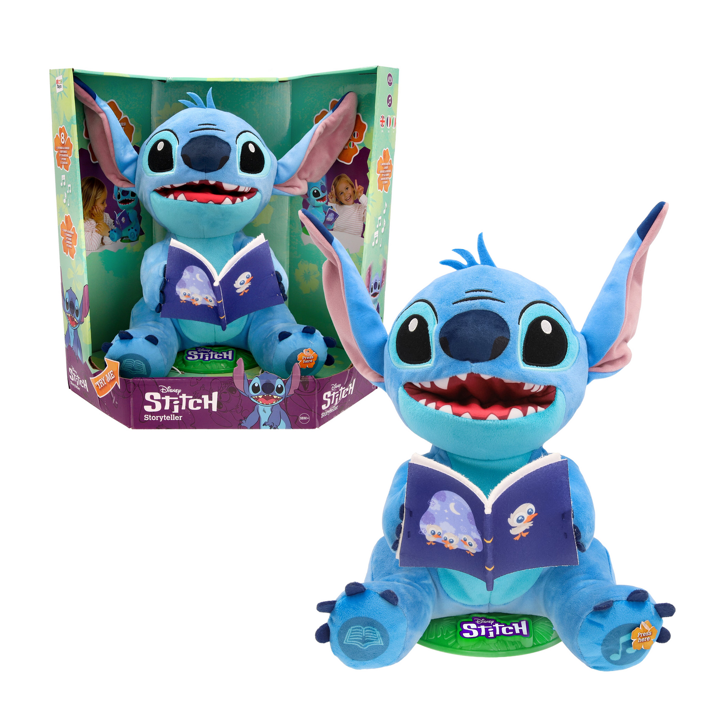 Disney Stitch Storyteller -Pehmolelu
