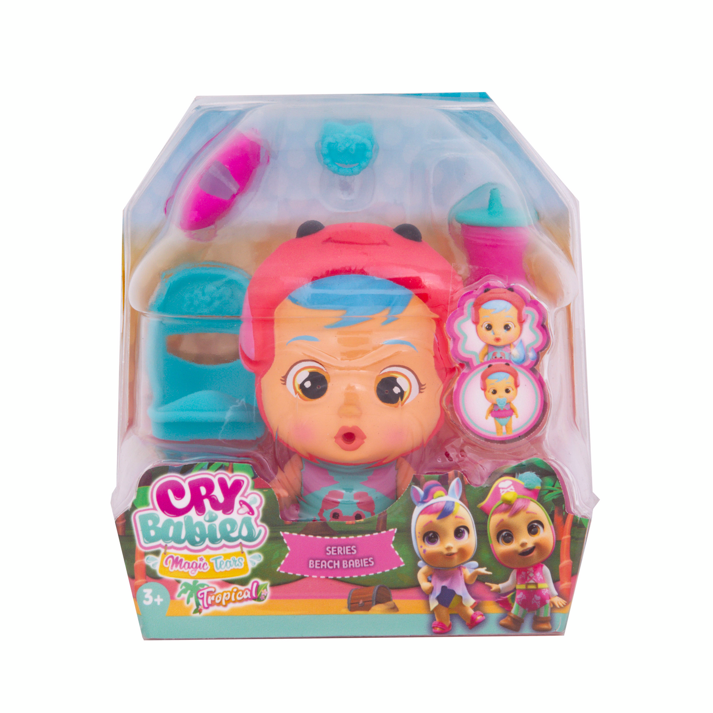 Cry Babies Magic Tears Tropical -pikkunukke