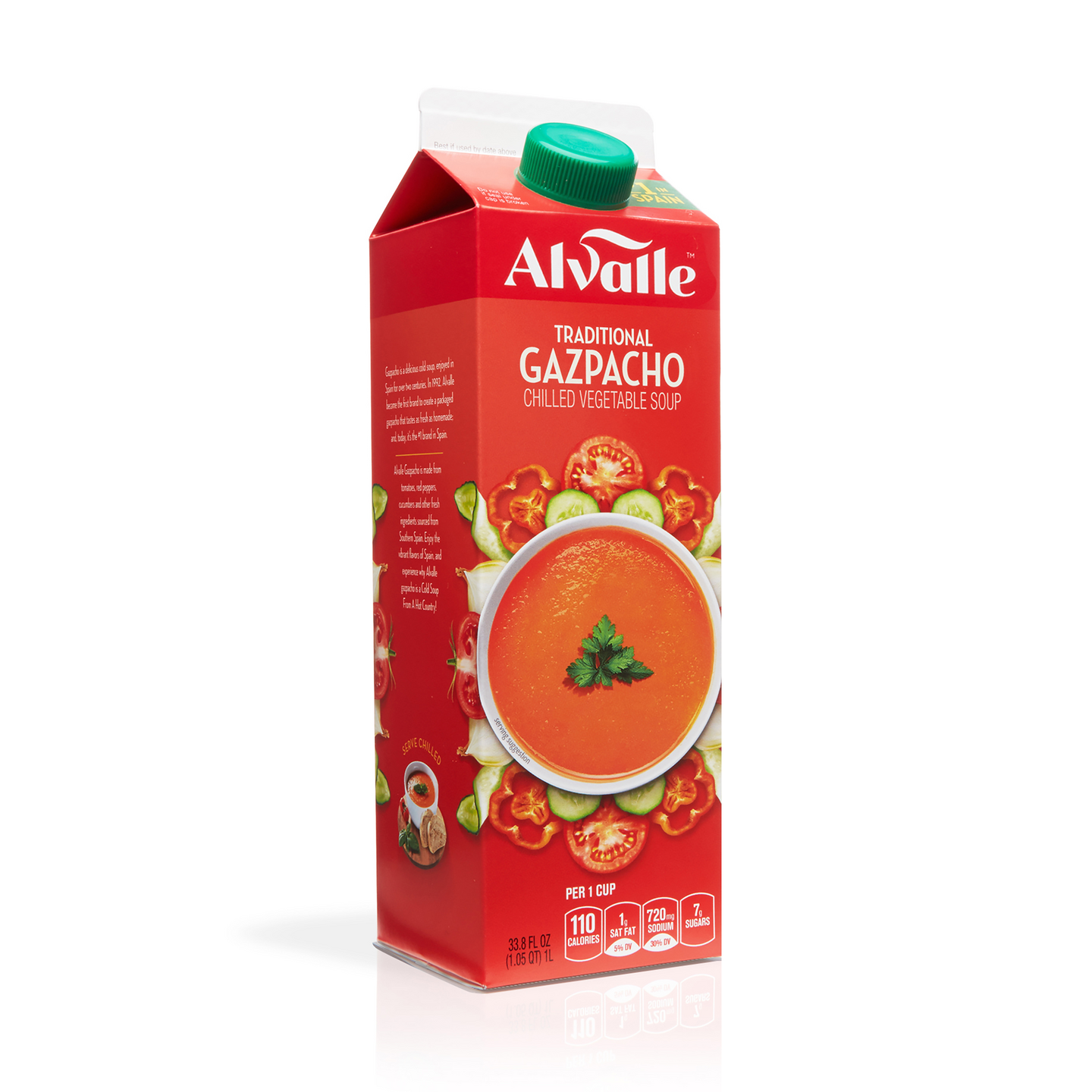 Alvalle gazpacho tuorekasviskeitto 1l