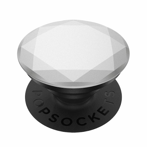 PopSockets PopGrip Metallic Diamond Silver Premium pidike