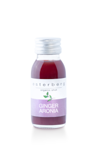 Osterberg aronia-inkiväärishot 60ml luomu