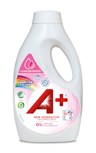 A+ pyykinpesuneste 880ml Sensitive Color