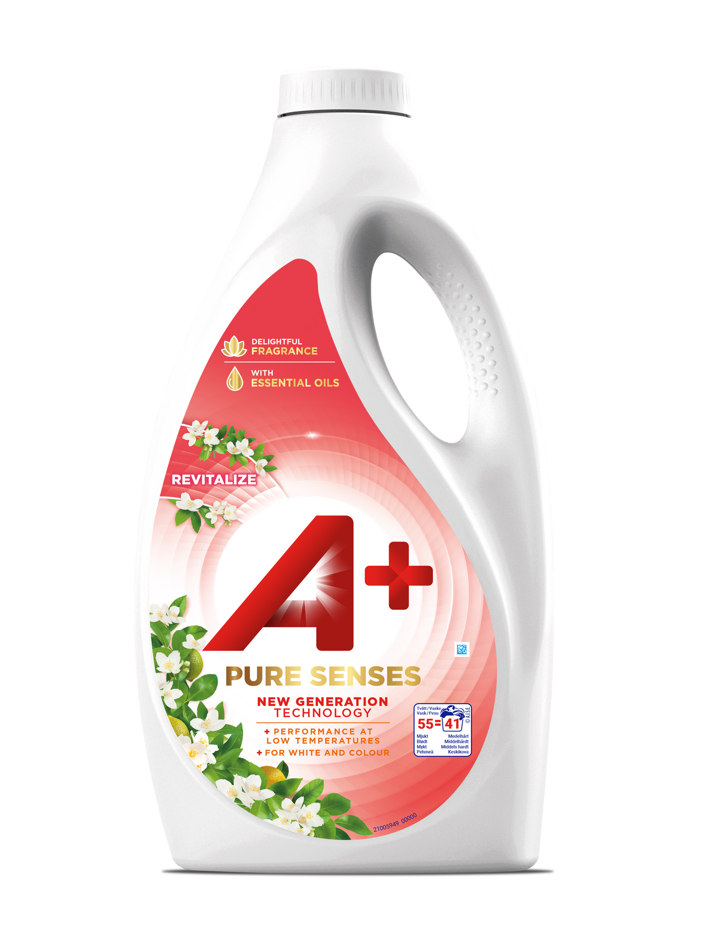 A+ Pure Senses Revitalize pyykinpesuneste 2,475l