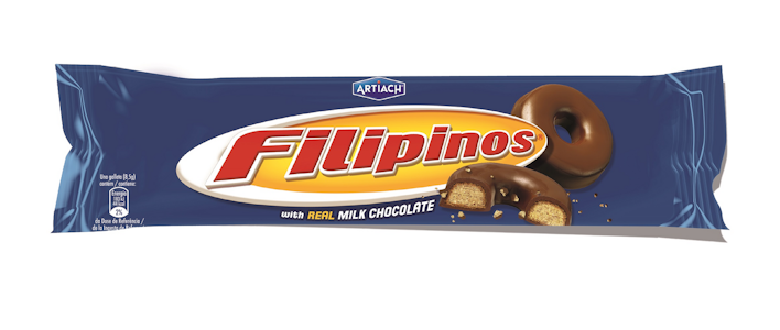 Filipinos 128g Maitosuklaakeksi