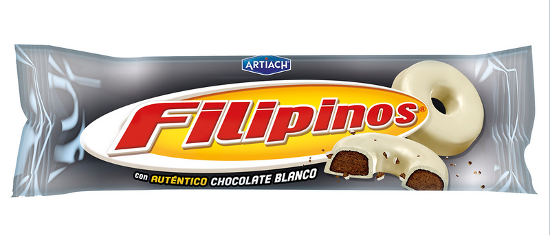 Filipinos 128 g Valkosuklaakeksi