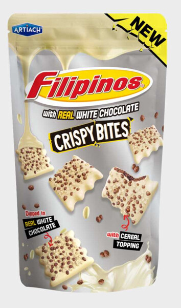 Filipinos Crispy Bites 100g valkosuklaa