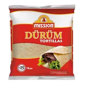 Mission Durumvehnätortilla 25cm 18kpl/1240g