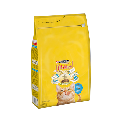 Friskies kissanruoka 3,5kg adult lohta ja kasviksia