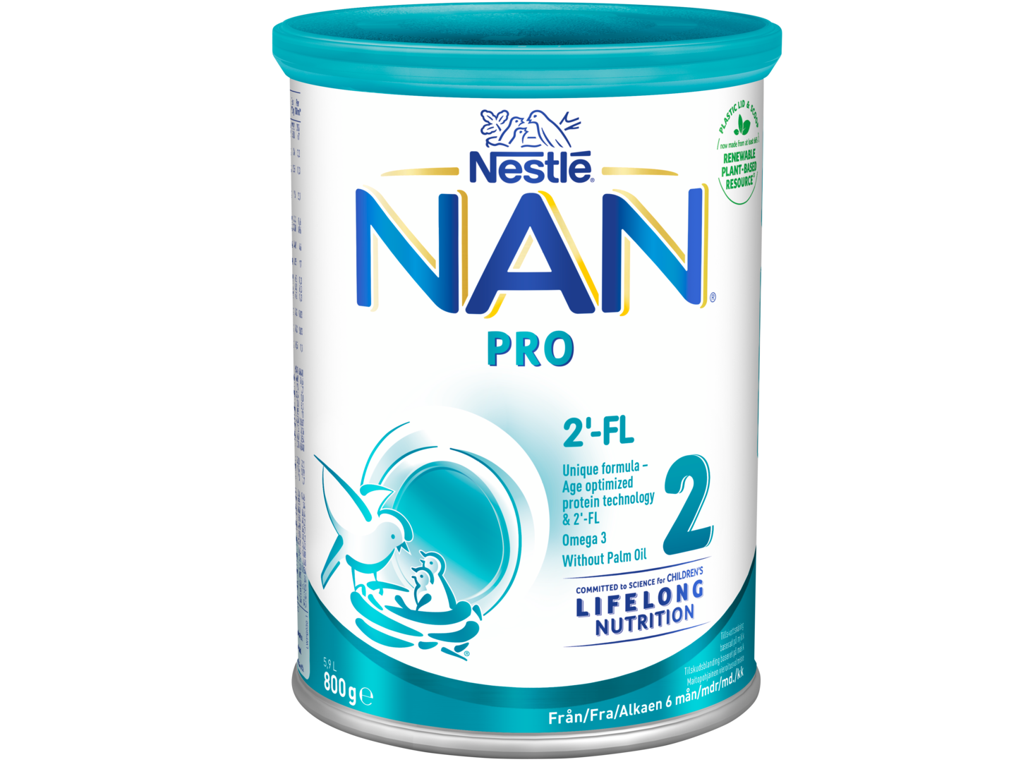 Nestle Nan Pro2 Vieroitusvalmiste 800g