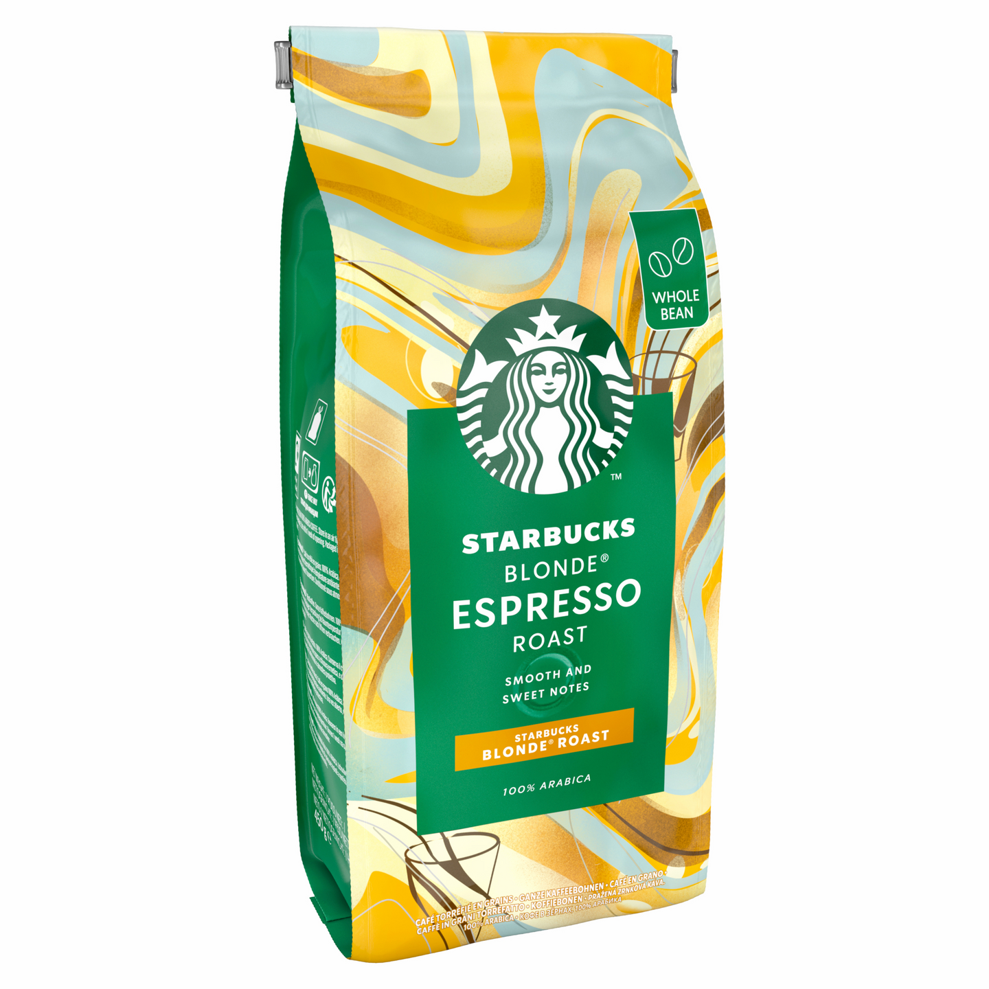 Starbucks Blonde Espresso Roast 450g papukahvi