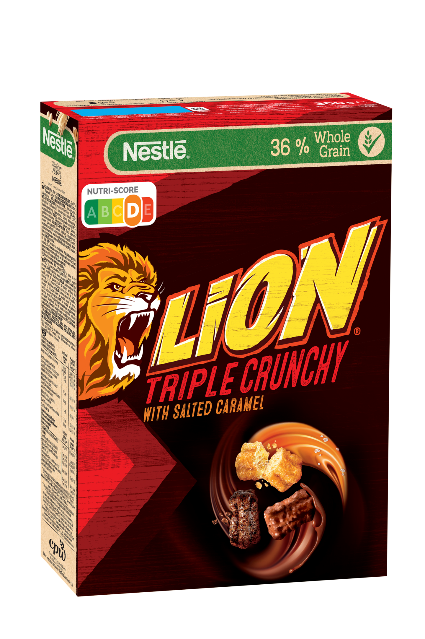 Nestlé Lion Triple Crunchy 300g vehnä- ja riisimurot