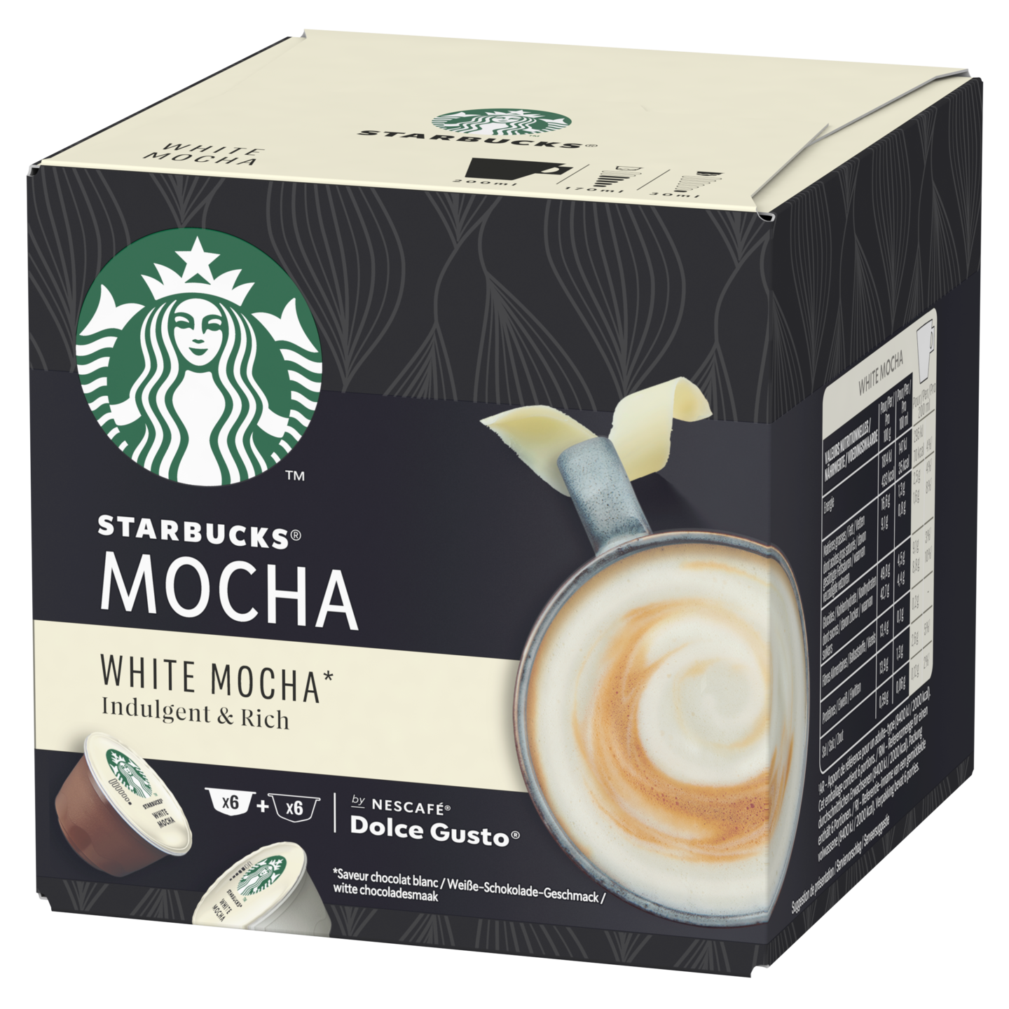 Starbucks Nescafé Dolce Gusto White Mocha 12kaps/123g