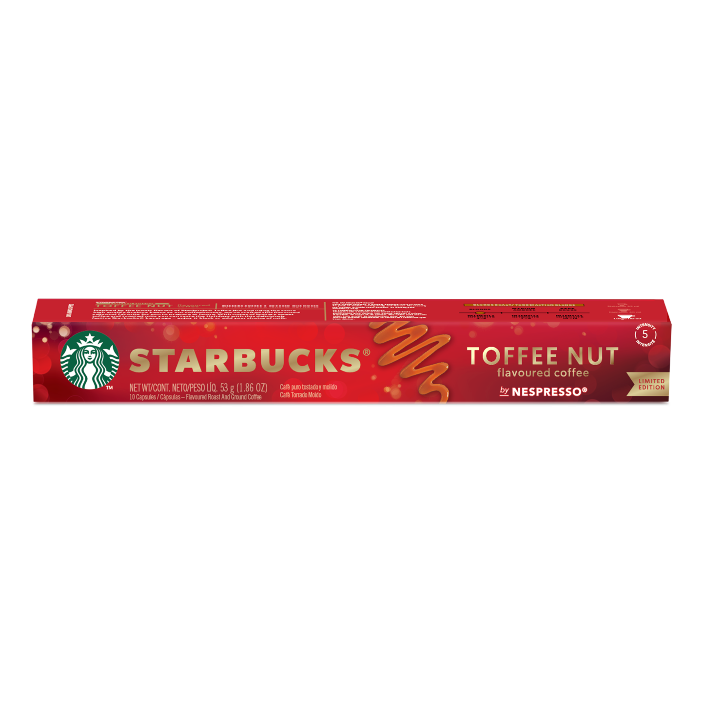 Starbucks Nespresso 10 kaps/51g Toffee Nut