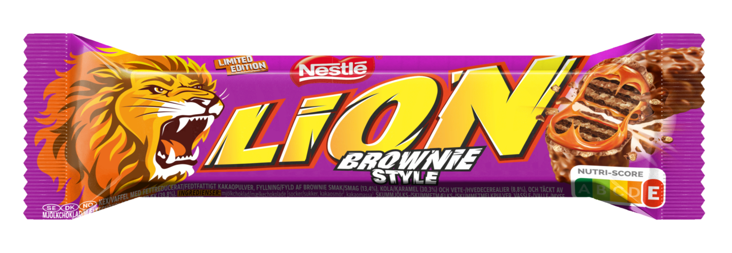 Nestlé Lion Vohvelipatukka 40g brownie