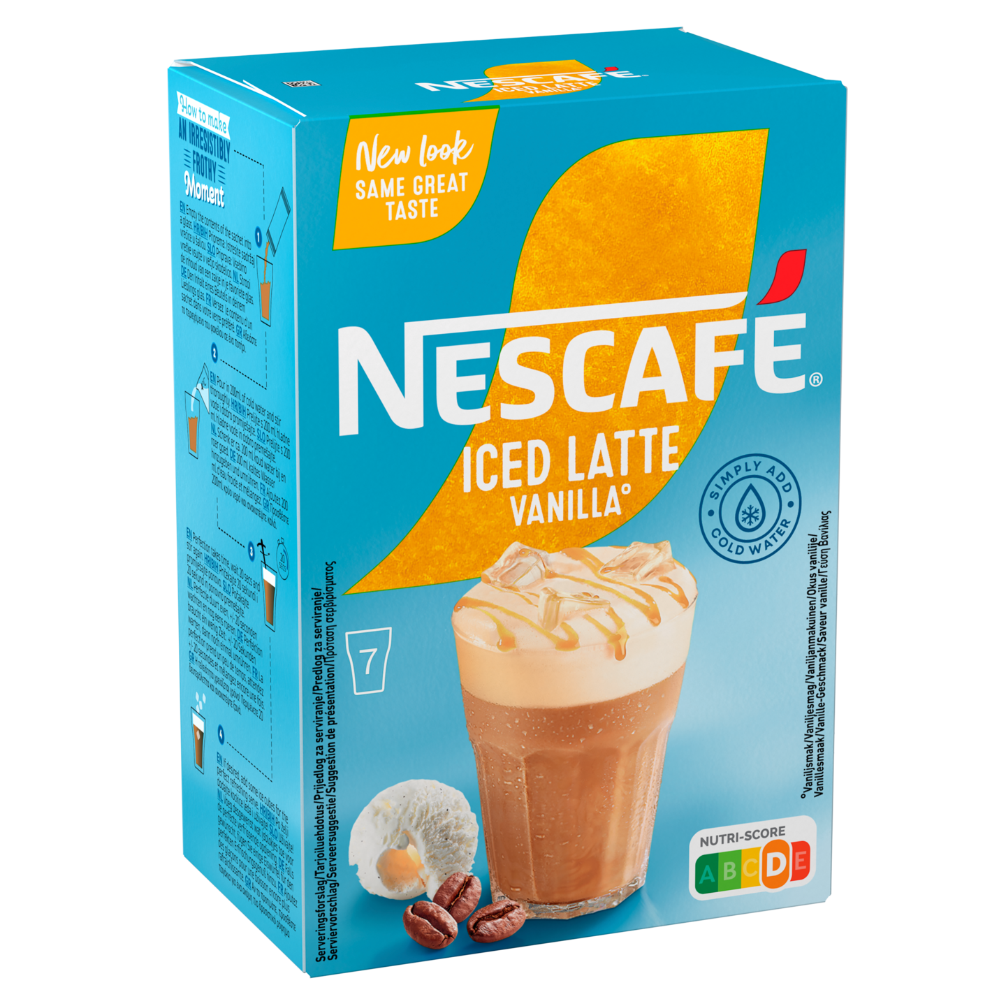 Nescafe Gold Iced Latte vanilja 105g