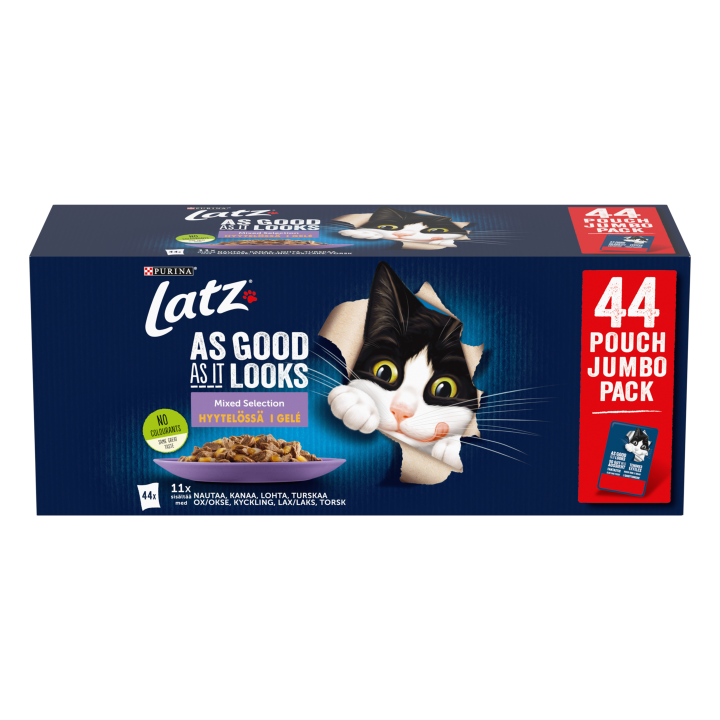 Latz 44x85g AGAIL Mixed lajitelma hyytelössä