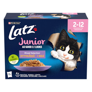 Latz Agail 12x85g Junior Mixed lajitelma hyytelössä