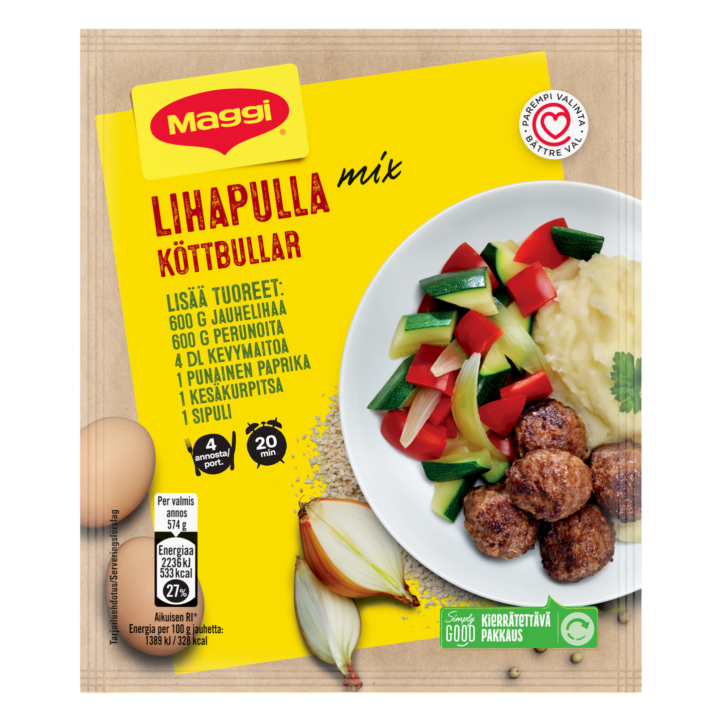 Maggi Mix Lihapulla ateria-ainekset 70g