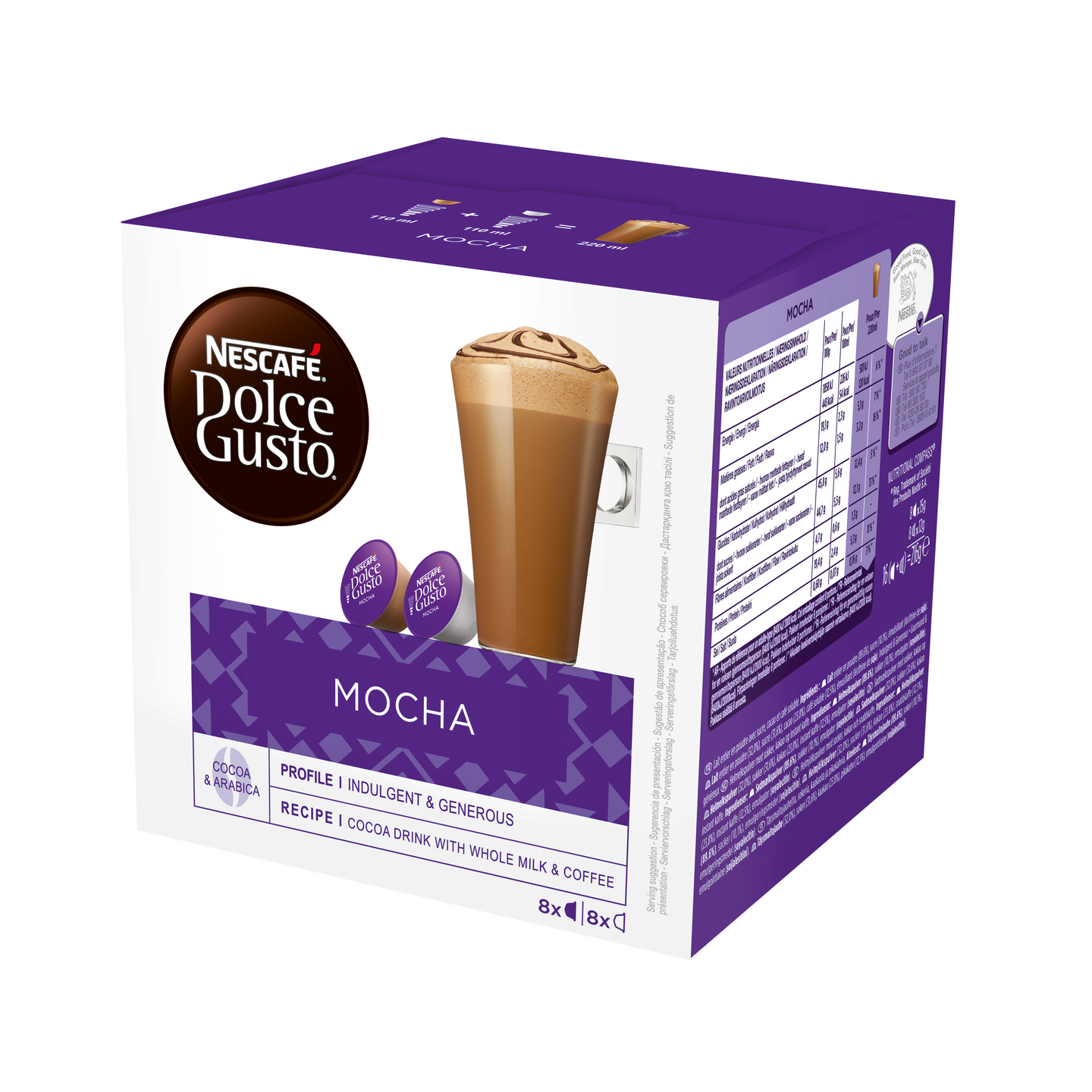 Nescafé Dolce Gusto 16kaps Mocha