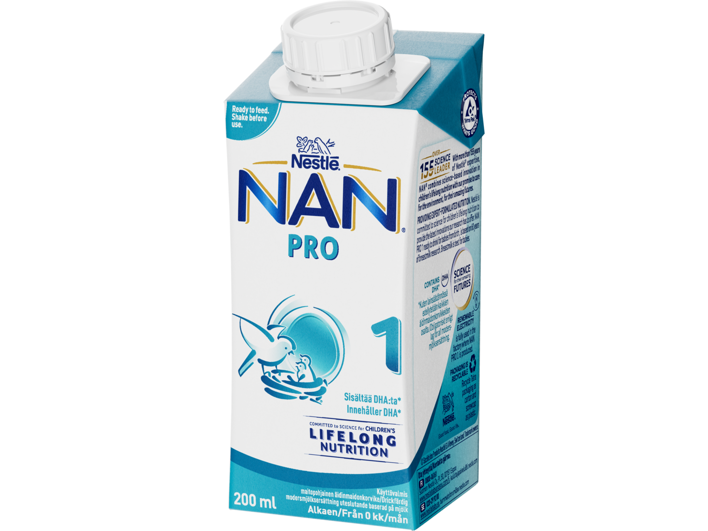 Nestle NanPro1 Äidinmaidonkorvike 200ml