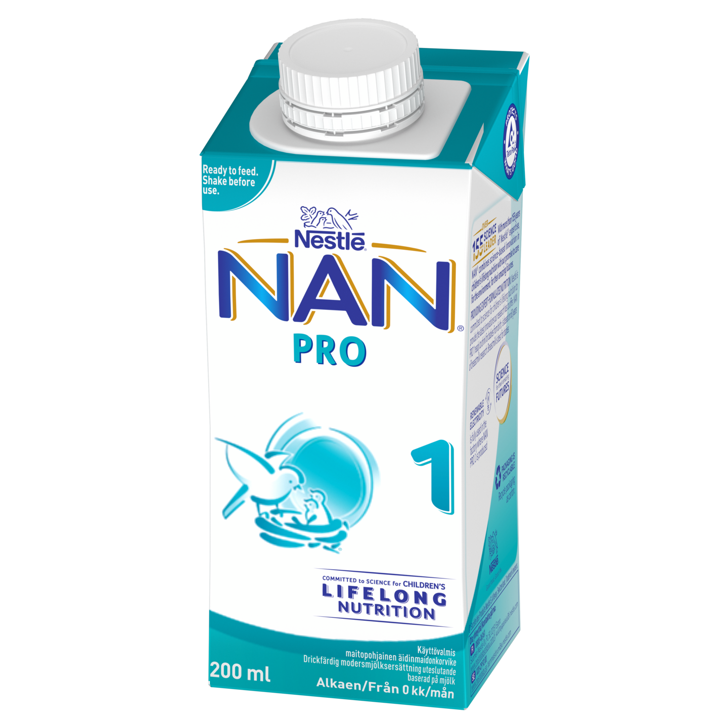 Nestle NanPro1 Äidinmaidonkorvike 200ml