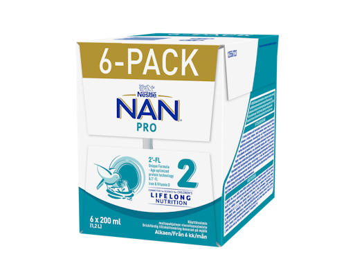 Nestle NanPro2 vieroitusvalmiste käyt 6x200ml
