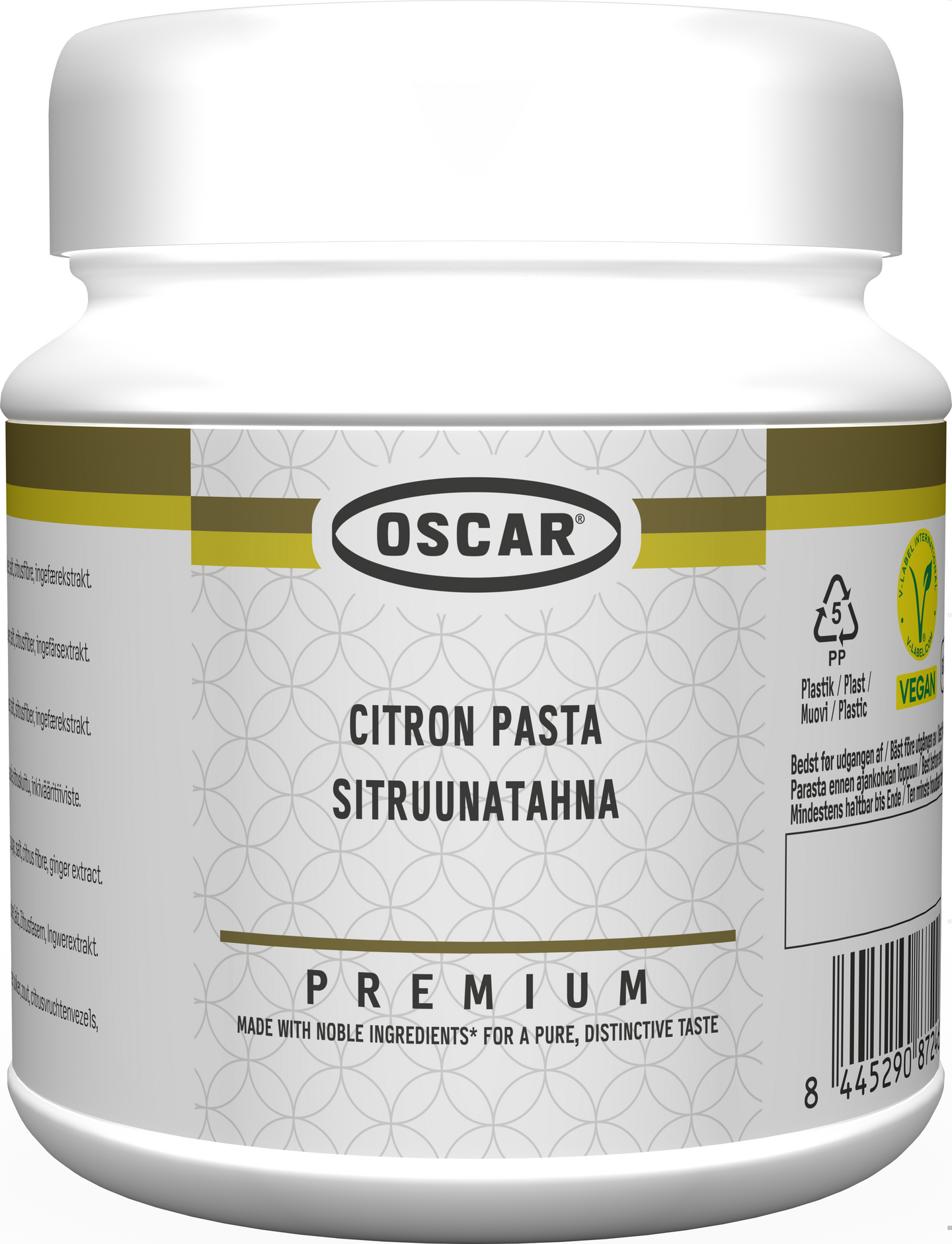 Oscar Premium sitruunatahna 580g