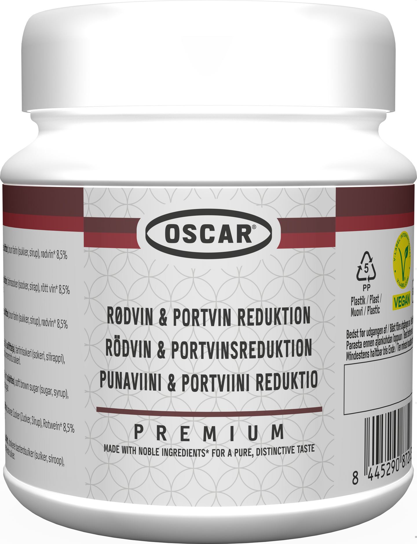 Oscar Premium punaviini- ja portviinireduktio 580g