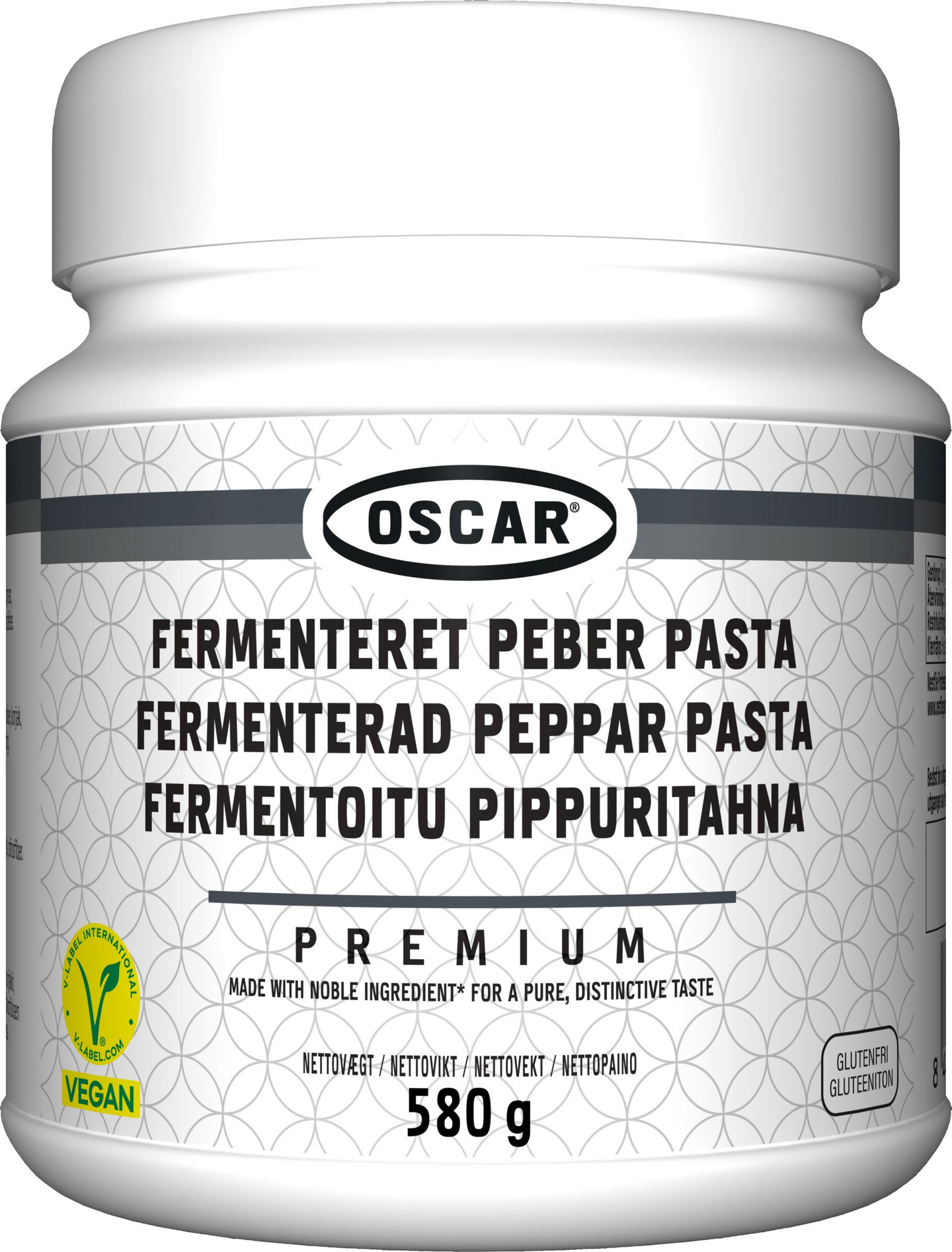 Oscar Premium fermentoitu pippuritahna 580g