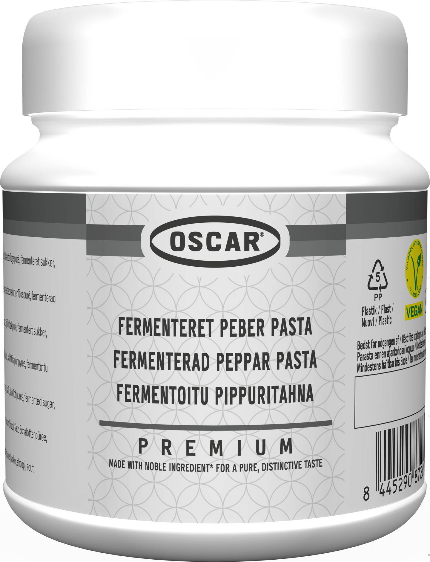 Oscar Premium fermentoitu pippuritahna 580g