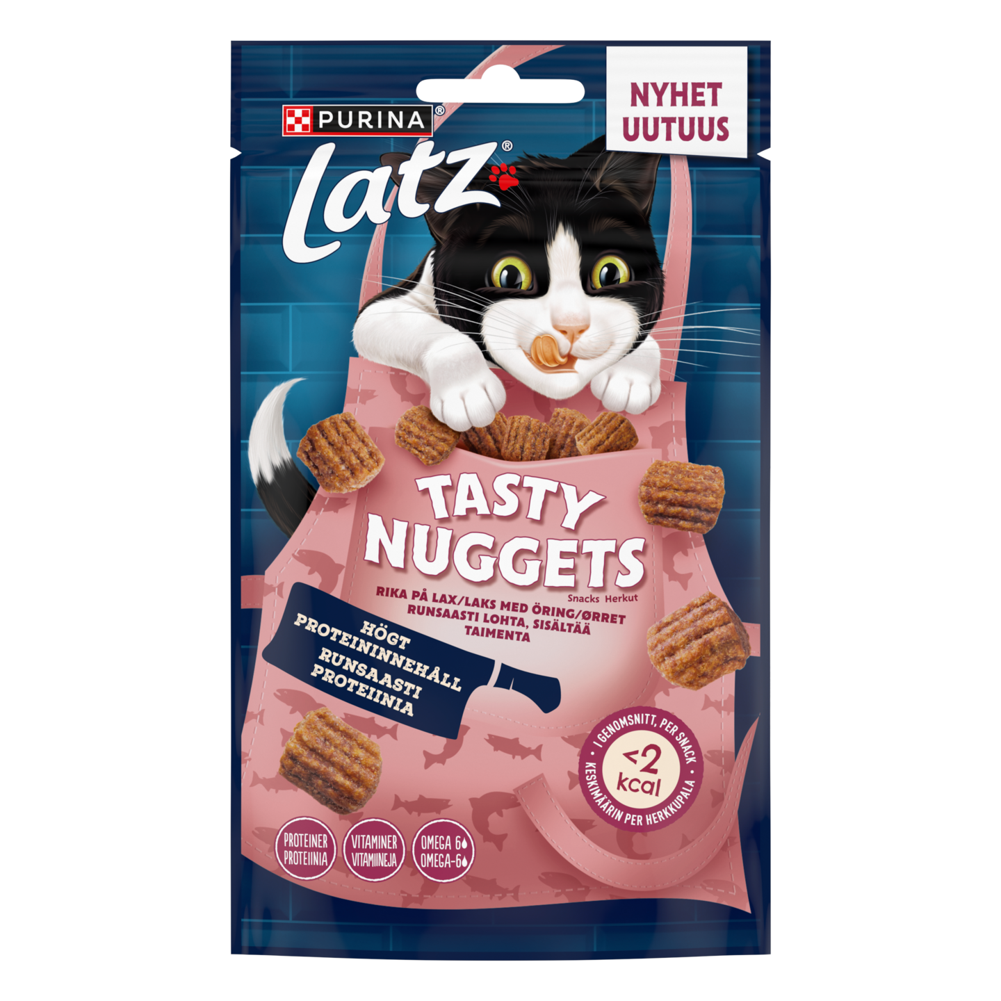 Latz Tasty Nuggets 50g lohi-taimen
