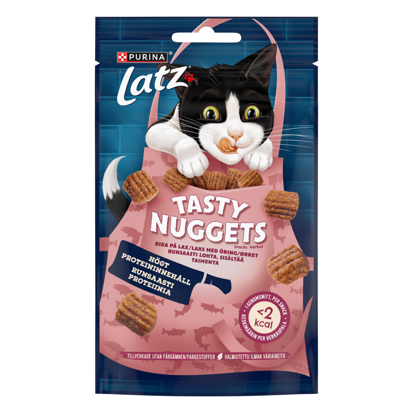 Latz Tasty Nuggets 50g lohi-taimen