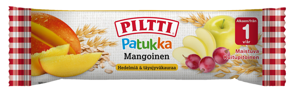 Piltti Mangoinen välipalapatukka 25g alkaen 1v