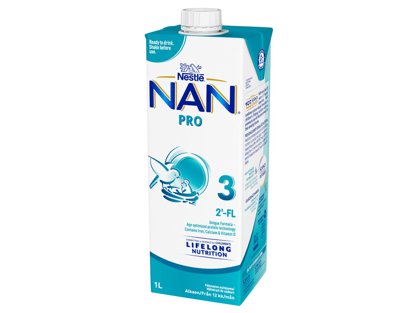Nestlé NAN PRO 3 pikkulasten maitojuoma 1l