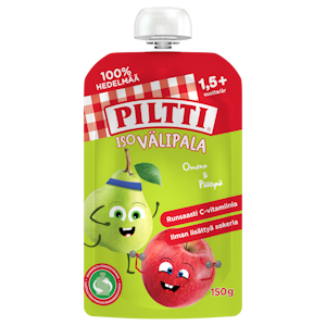 Piltti Iso välipala Omena & päärynä 1,5+ vuotta 150g