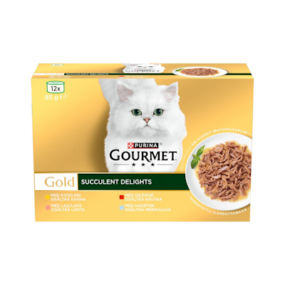 Gourmet Gold kissanruoka lajitelma 12x85g