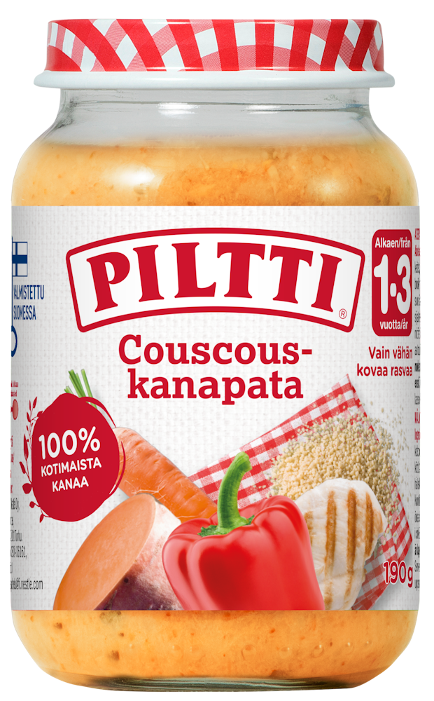 Piltti Couscous-kanapata lastenateria 190g alkaen 1-3 v - HoReCa-tukku ...