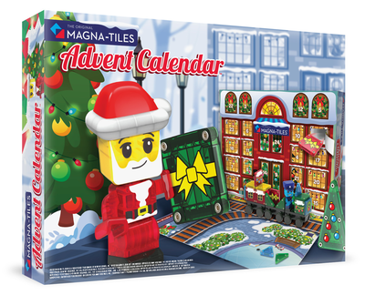 MAGNA-TILES® Joulukalenteri, 34 microMAGS-osaa, magn.rak.sarja