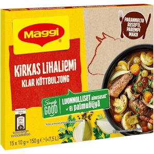 Maggi 150g Kirkas lihaliemi 15 palaa