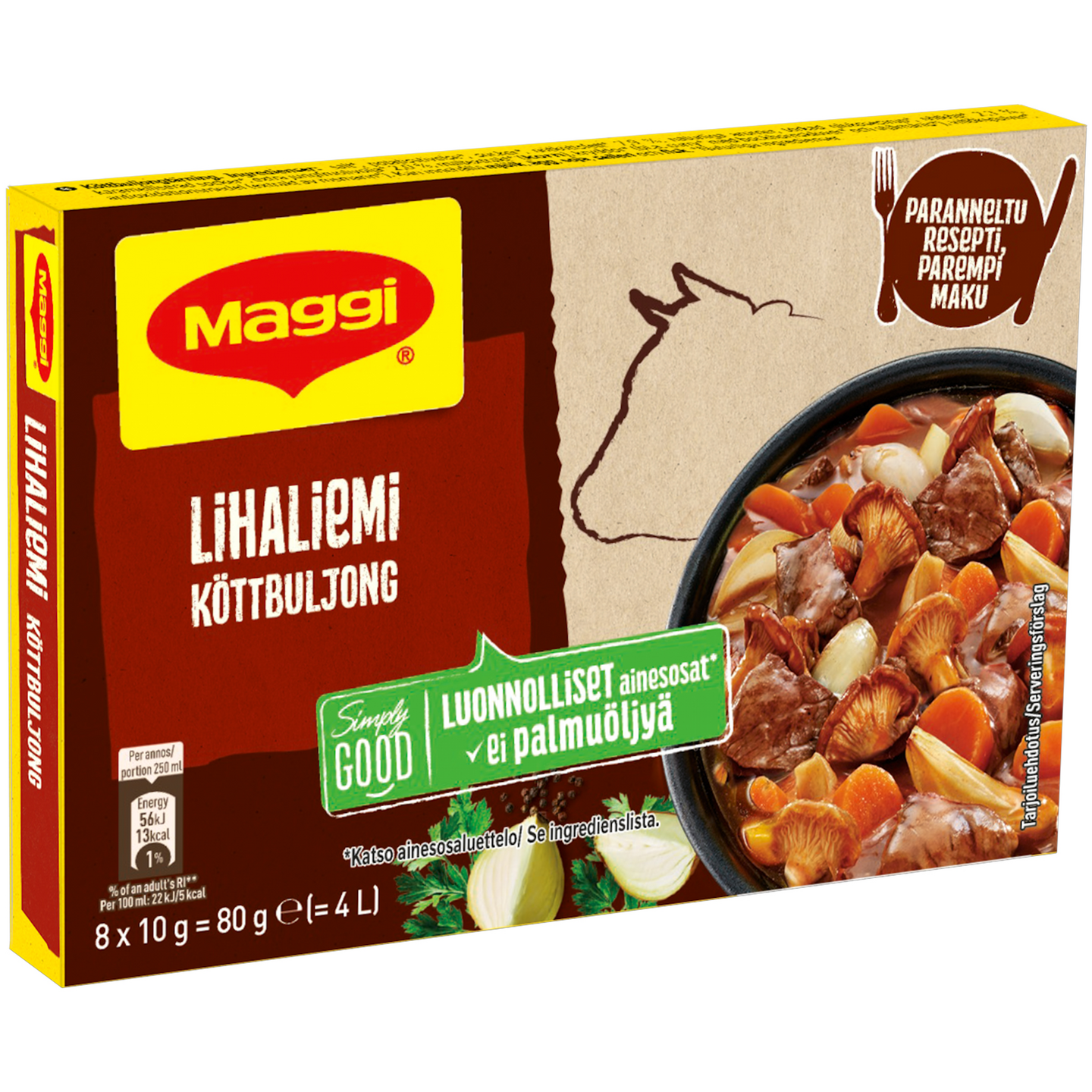 Maggi 80g Lihaliemi 8 palaa