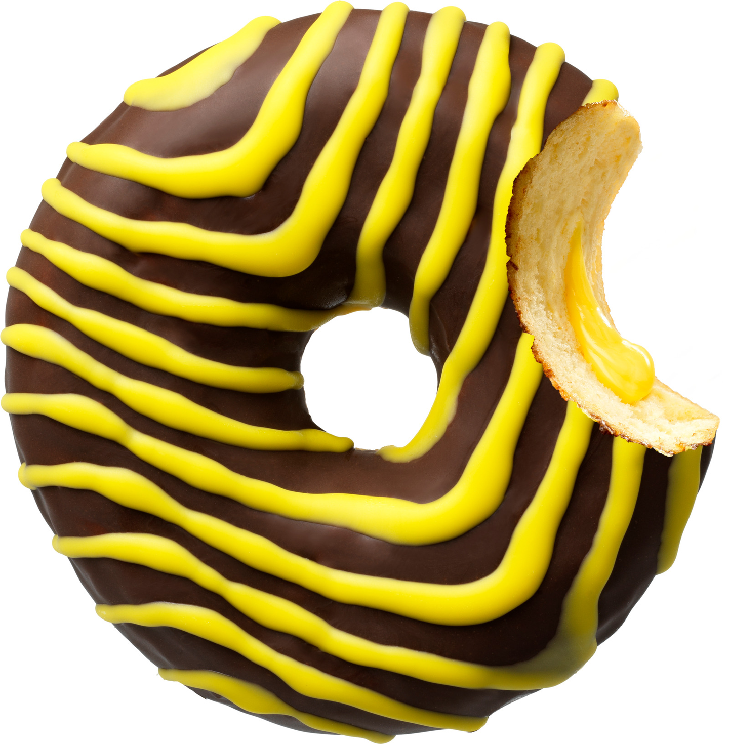 Donut Worry Be Happy Donitsi vaniljatäyte & kaakaokuorrute 48x71g sulatettava pakaste