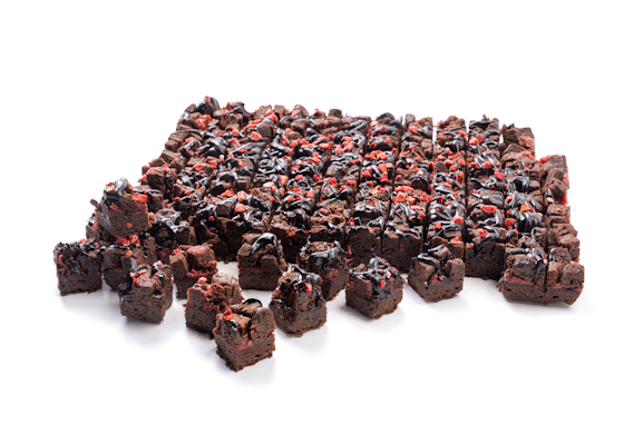 Reuter & Stolt Brownie Mini red berries 3x3cm 108kpl/2250g kypsä pakaste