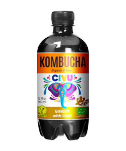 Civu Kombucha Ginger-Lime 0,4l luomu