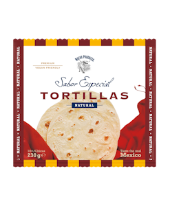 Nuevo Progreso Sabor Especial Tortillas Natural vehnätortillat 10kpl 230g