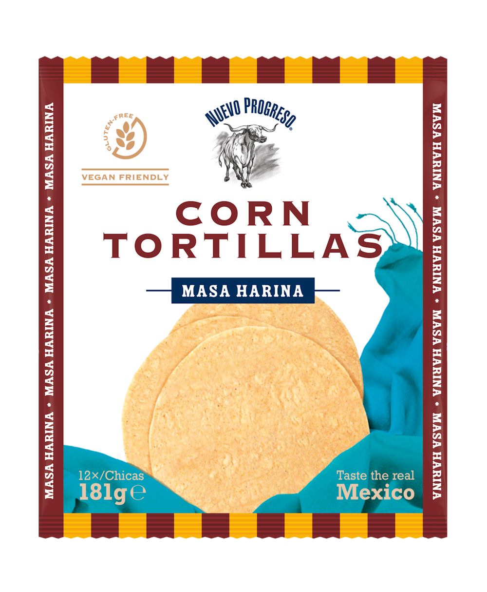 Nuevo Progreso tortilla gluteeniton 181g — HoReCa-tukku Kespro