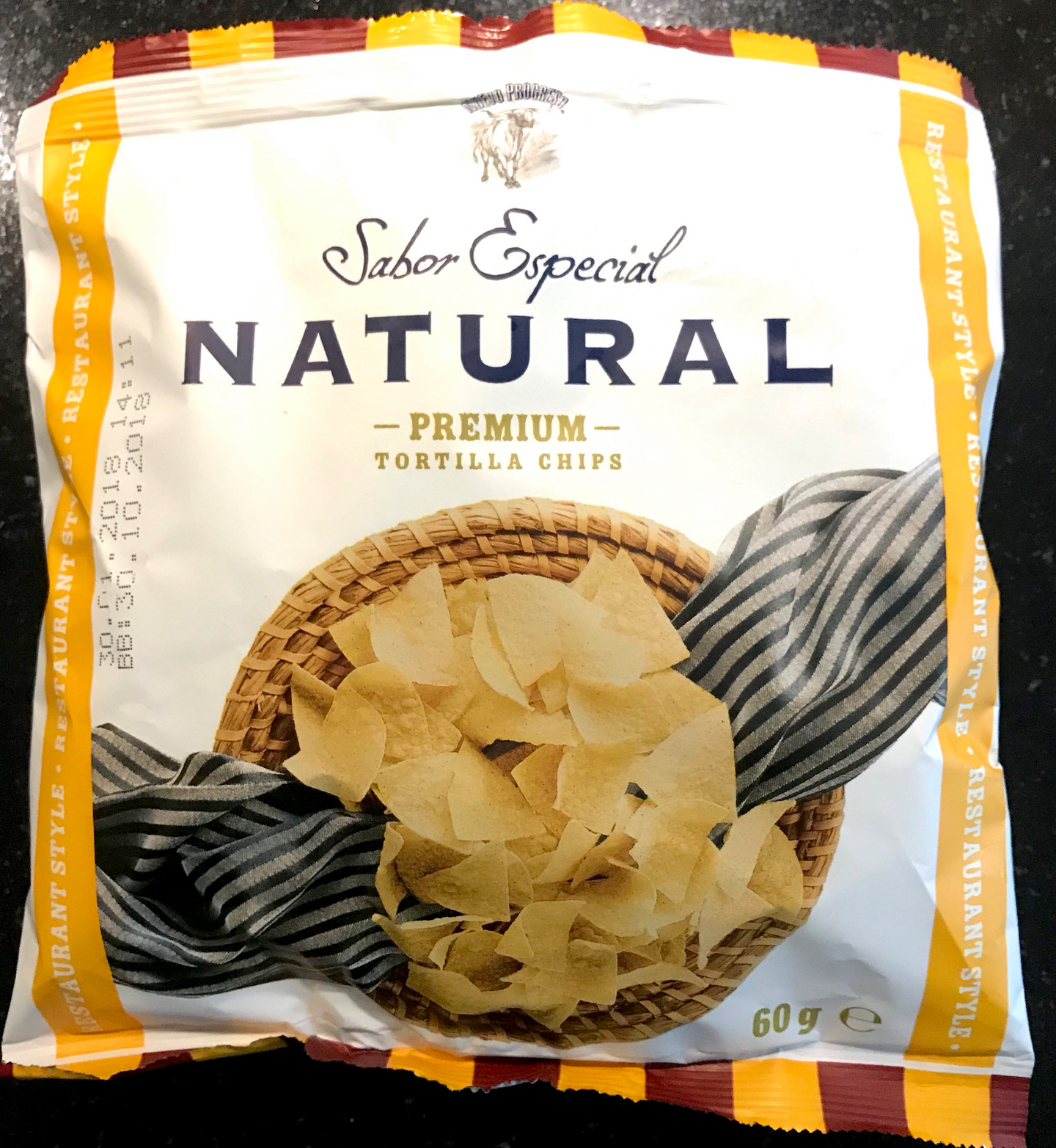 Nuevo Progreso Sabor Especial  Natural Tortilla Chips 60g Premium